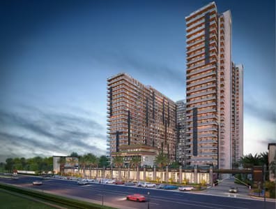 Illustration of the Providence Abode towers
